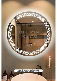 Resim Led Aydınlatmalı Ayna Banyo Homojen Işık Beyaz 60 Cm Diğer 