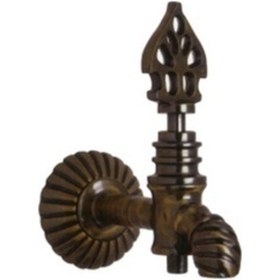 Resim Antik Meydan Çeşmesi Musluğu (lüx . %100 Pirinç) Eskitme 
