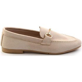 Resim Bej Kadın Loafer Ayakkabı K01503727202 Çok Renkli 