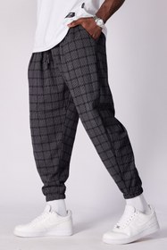 Resim Superbluemexico Unisex Jakar Desenli Pileli Şalvar Pantolon 