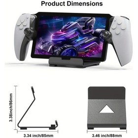 Resim Cloud011 Ps5 Portal Uyumlu Kar Siyahı Kaymaz Tabanca Tutucu Telefon Switch Oyun Standı 