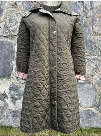 Resim Baharlık Kapitone Mont Haki Büyük Beden 105cm Çok Renkli 