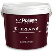 Resim Polisan 7,5 L Elegans Yarı Mat Beyaz İç Cephe Boyası 