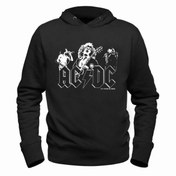 Resim Alfa Tshirt Ac Dc Siyah Çocuk Sweatshirt 