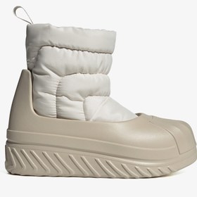 Resim adidas Adifom Superstar Winter Kadın Bej Spor Ayakkabı 