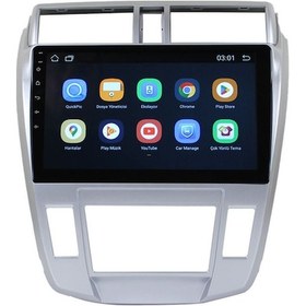 Resim Honda City Dijital 2009-2012 10 inç 8-64 GB PRO Android Carplay Multimedya 