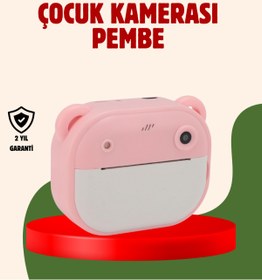 Resim Genel Markalar Çocuklar İçin Şipşak Yazıcı Kamera 24Mp Hd Çift Lensli Termal Baskılı 