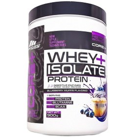 Resim Mustang Nutrition Core+ Series Isolate Whey Protein Tozu 900 Gr 30 Servis Yaban Mersinli Kek + Shaker + Protein Kahve Hediyeli Blueberry 