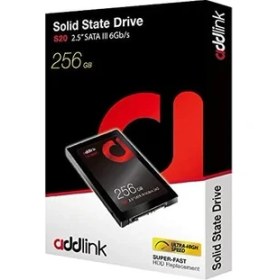 Resim TeknoKapsül Addlink 256GB 510-400 Mb/s 2.5” Sata Iii 6gb/s SSD AD256GBS20S3S 