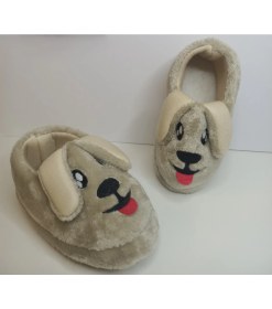 Resim Huzurlu Adımlar Çocuk Peluş Panduf 
