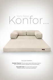 Resim HAPPYNIGHT Sofya Aktivite Koltuğu | Oyun Koltuğu | Sünger Koltuk | Sinema Koltuğu | 90x180 