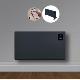 Resim Elektrikli Isıtıcı Panel Konvektör Wifi - Antrasit Renk 