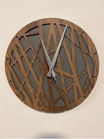Resim DUVAR SAATİ - 0012 Kahverengi 