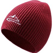 Resim Jokmae Golovejoy Dmz93 Kırmızı %45 Pamuk Yün Erkek Kış Bere - Termal Etkili, Kalın Örgü, Standart Beden Kırmızı 