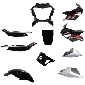 Resim Honda Cbf 150 Grenaj Seti Siyah 