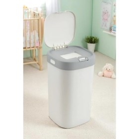 Resim Kokusuz Akıllı Poşetli Çöp Kovası Bebek ve Evcil Bezleri Için Uygun 