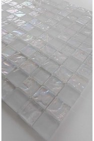Resim MozaiKristaL Mutfak Tezgah Arası, Havuz, Banyo Ve Tüm Yüzeyler Için Kristal Cam Mozaik ( 1 M2 Fiyatıdır ) 