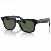 Resim Ray-Ban Meta Wayfarer YZ Destekli Akıllı Gözlük Parlak Siyah G-15 Yeşil 