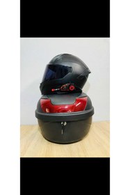 Resim DELİBALTA Motorsiklet Çantası 38l 1. Kalite PLAKALIK HEDİYE 