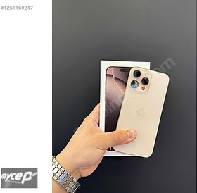 Resim Apple iPhone 16 Pro Max İkinci El TR | 256 GB | Çöl Titanyum 