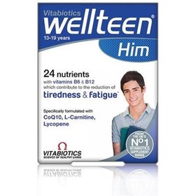 Resim Vitabiotics Wellteen Him 30 Tablet 