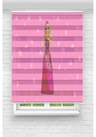 Resim Perdecizade Enxboy Sindii Bebek Dijital Baskılı Zebra Perde-cocuk Odası-stor Perde Renkli 