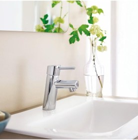 Resim Grohe Concetto M-Boyut Lavabo Bataryası Krom 23451001 