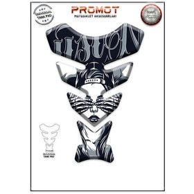 Resim Motosiklet 3d Kabartmalı Üniversal Tankpad 99 