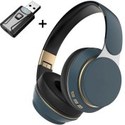 Resim Jingyi Kablosuz Tv Kulaklık Bluetooth 5.0 USB Adaptörü Stereo Kulaklık Katlanabilir Kask Mikrofonlu Tekli Kulaklıklar Samsung Xiaomi Tv Pc Müzik (Yurt Dışından) 