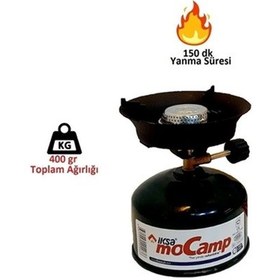 Resim 220 Gr Gaz Tüpüyle 4 Saat Yanabilen Verimli Kamp Ocağı Çok Renkli 
