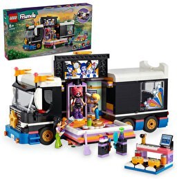 Resim LEGO Friends Pop Star Müzik Turne Otobüsü 42619 