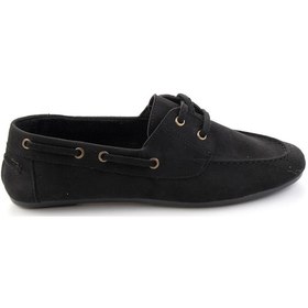 Resim Bambi Siyah Kadın Loafer Ayakkabı K01688012172 Siyah 