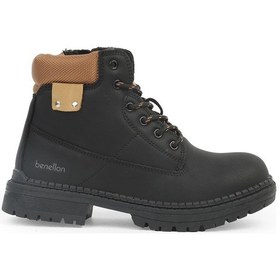 Resim Benetton Siyah Çocuk Bot İthal Bnı-11060 001 