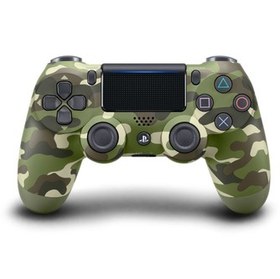 Resim PS4 Dualshock 4 Controller Green Cammo (Yeşil Kamuflaj) V2 