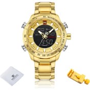 Resim Hanyang Gg Erkek Saatler Lüks Moda Spor Izle Navıforce Marka Erkekler Kuvars Analog Dijital Saat Erkek Su Geçirmez Paslanmaz Çelik Saatler (Yurt Dışından) 