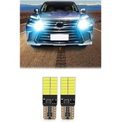 Resim T10 Park Led Iç Aydınlatma Park Ampul Dipsiz Beyaz 24 Ledli 2adet 