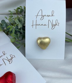 Resim Nişan Hediyeliği - Özel Dolgulu Çikolata Kartı ve Söz Hediyelik 