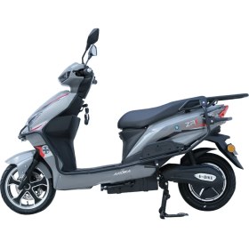 Resim Arora Zr 1 Elektrikli Motosiklet Gri Renk 
