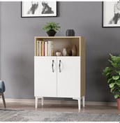 Resim Alice Çok Amaçlı Dolap Ayakkabılık Safirmeşe - Beyaz 