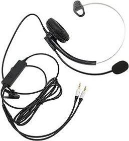 Resim Tek Kulaklı Müşteri Hizmetleri Kulaklığı Tek Kulaklı Kablolu Kulaklık Gürültü Önleyici HD Arama Telefon Kulaklığı İşitme Koruması Çağrı Merkezi Ofisi Için 330 Derece Döndürülmüş 