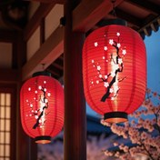 Resim Japon Feneri Kırmızı Retro Fenerler Geleneksel Erik Çiçeği Kiraz Çiçekleri Japon Feneri Su Geçirmez Asılı Kumaş Fenerler Kiraz Çiçekleri Japon Tarzı Ev Dekorasyonu Çin Mahallesi Işıkları Antik Stil Erik Ağacı Yuvarlak Kağıt Okul Festivali Mezuniyet Töreni Dram Tiyatrosu Kültürel Festival Parti Festivalı Japon ve Doğu Doğulu Işık Yeni Yıl Eski Yıl Restoran Düğün Banket Cheongsam 