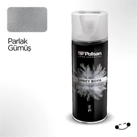 Resim Polisan Parlak Gümüş Sprey Boya (97608030410) 