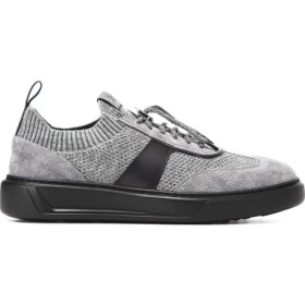 Resim Erkek Oxford ( Klasik) 2259052.3520CI55 Franceschetti Camoscıo Grigio 
