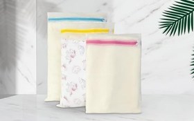 Resim 3'lü Çamaşır Yıkama Filesi Seti Renkli Fermuarlı File (3) 