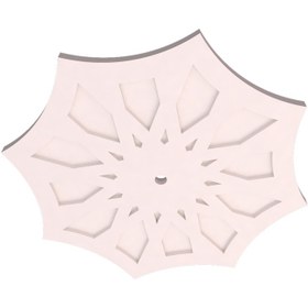 Resim MOTİFPİYER Lamba Tavan Göbeği-Sekizgen-egri-74-56cm-2 Adet 