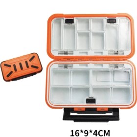 Resim Özbience Orta Boy Balıkçı Çantası, Pratik ve Dayanıklı Olta Kutusu (16X9X4 Cm) 