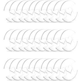 Resim Dadata Hatlar Için Çıkarılabilir Pom Poms Düğmeleri 30PCS Pom Pom Tutucu Örme Şapka Yapma Harfancı Araçları Ponpon Tutucular (Yurt Dışından) 