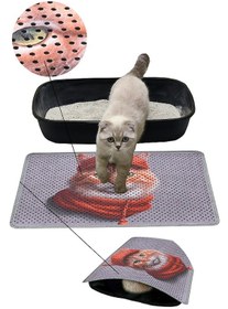 Resim Kedi Kumu Paspası Kedi Tuvaleti Paspası 40 x 60 CM 