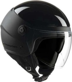 Resim KASK TUCANO URBANO EL POP YARIM MAT SİYAH&SİYAH 