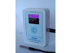 Resim Argekip Eczaneler Için 5 Metre Problu Sıcaklık ve Nem Takip Cihazı 